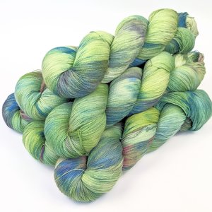 Hand Dyed / Painted Yarn | Lace Weight | Merino / Silk | Field Of Dreams
