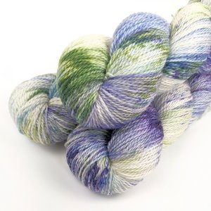 Hand Dyed / Painted Yarn | Fingering Weight | SW Merino / Bamboo | Mystique