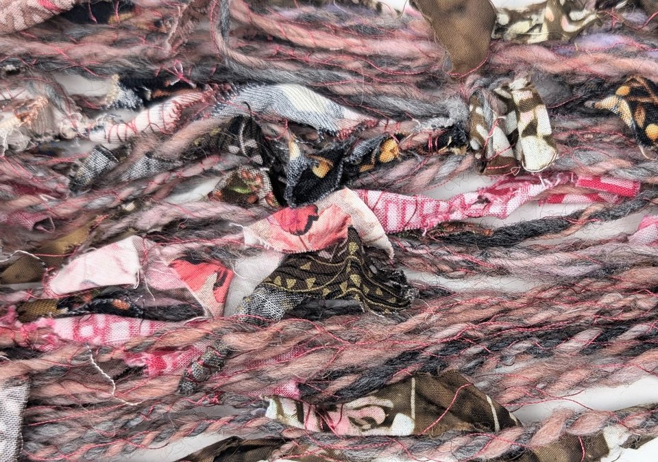 Handspun Art Yarn | Fabric Yarn