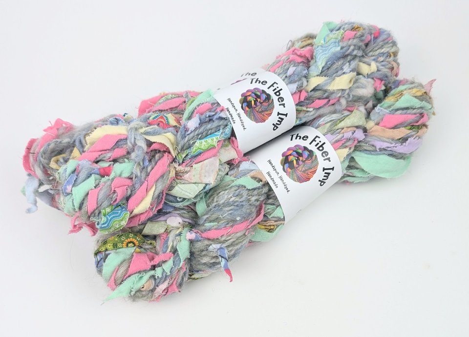 Handspun Art Yarn | Fabric Yarn