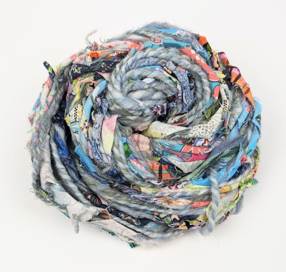 Handspun Art Yarn | Fabric Yarn