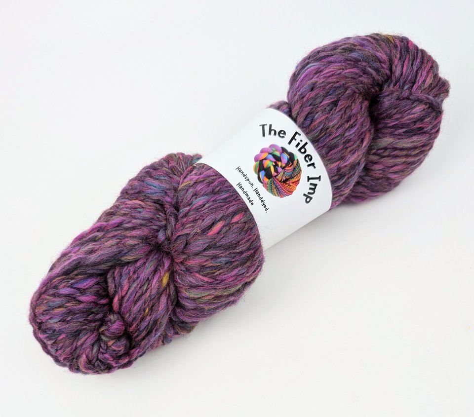 Handspun Thick and Thin Yarn | Merino | Groovy