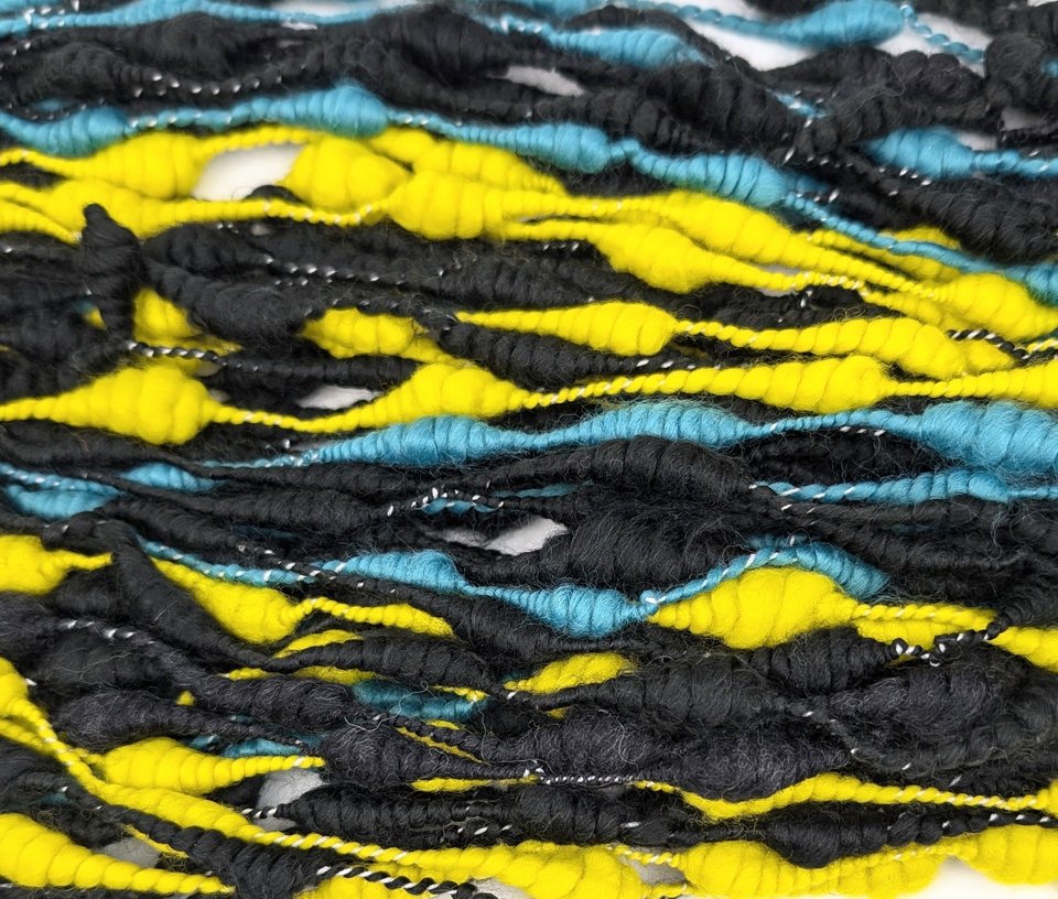 Handspun Art Yarn | Mixed Wool | Beehive Yarn