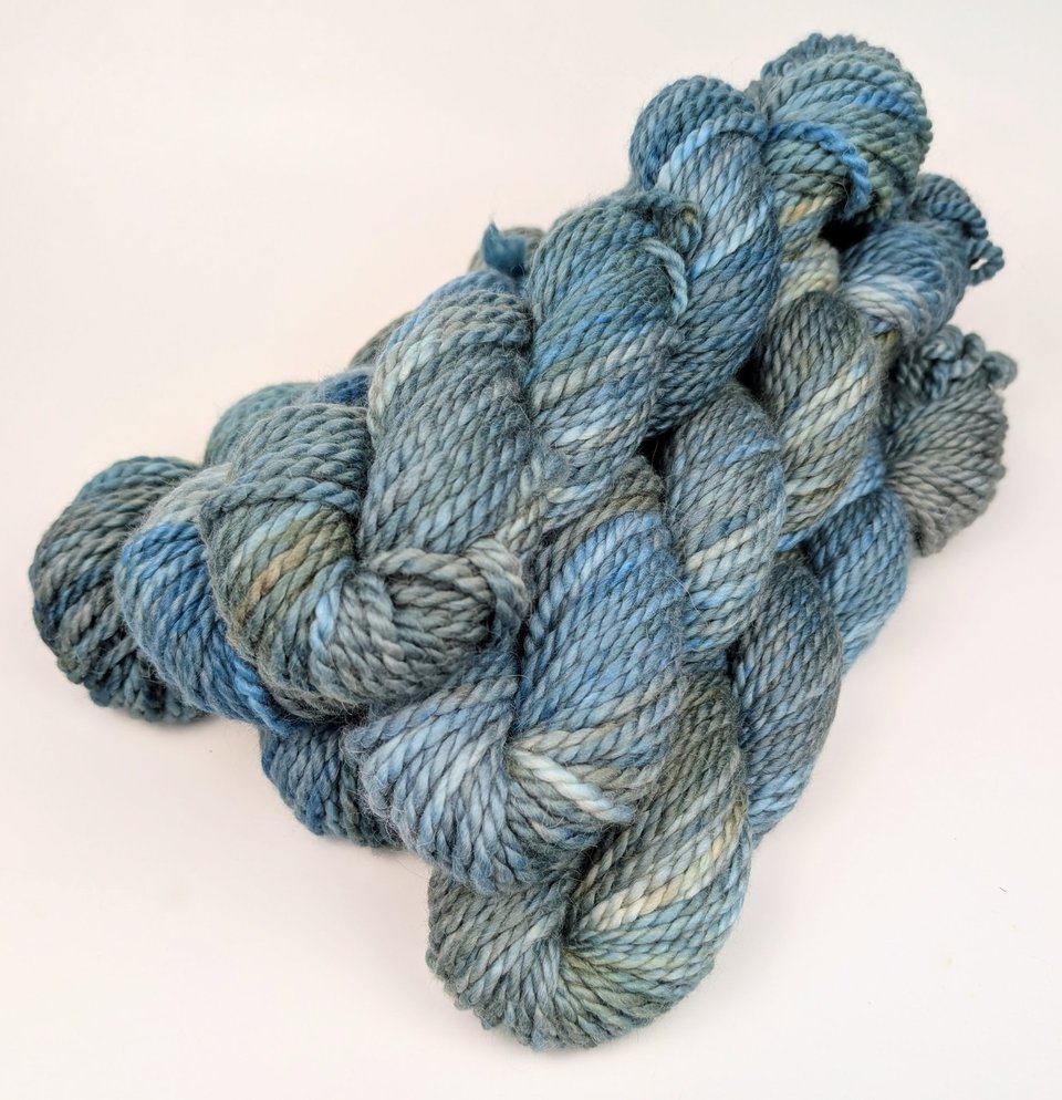 Hand Dyed. Hand Painted Yarn - Baby Alpaca / Merino - Everest