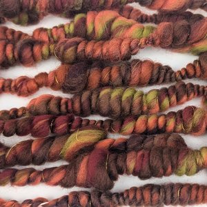 Handspun Art Yarn | Beehive Yarn | Coil Yarn