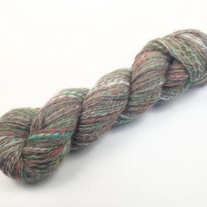 Handspun Twists Yarn | Wool / Silk | Pine Forest