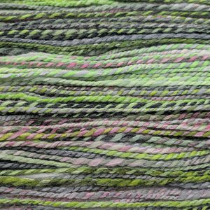 Handspun Yarn | Polwarth / Nylon / Bamboo | Ghostbusters
