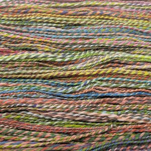 Handspun Yarn | Mixed Luxury Fibers | 2-Ply Yarn