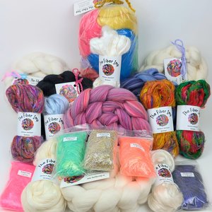 Blending Fiber Sampler - Spinners Bundle - Roving Kit 