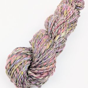 Handspun Beaded Yarn | Mixed Fibers