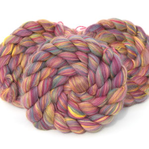 Blended Roving / Combed Top | Merino / Bamboo | Magic Carpet Ride