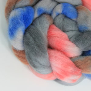 Hand Painted Top / Roving | Polwarth | Hidden Gems