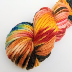 Hand Dyed Yarn | Superwash Merino / Cashmere / Nylon | Fire and Brimstone
