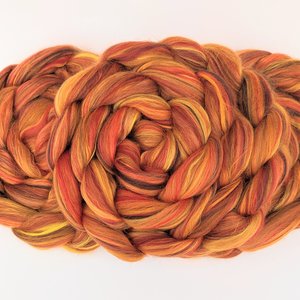 Merino Roving / Combed Top - Spinning Fiber - Custom Blended - Lion Tamer