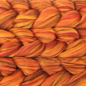 Merino Roving / Combed Top - Spinning Fiber - Custom Blended - Lion Tamer