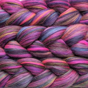 Blended Roving / Combed Top | Merino | Groovy