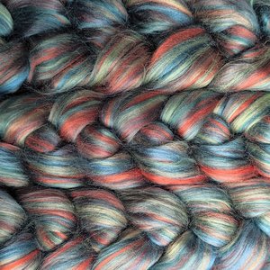 Blended Roving / Combed Top | Bamboo | Koi Pond