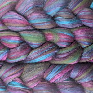 Merino Roving / Combed Top - Spinning Fiber - Custom Blended - Spellbound