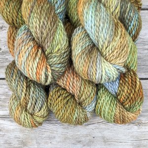 Hand Dyed. Hand Painted Yarn - Baby Alpaca / Merino - Beachcomber