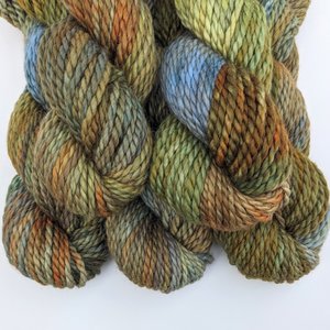 Hand Dyed. Hand Painted Yarn - Baby Alpaca / Merino - Beachcomber