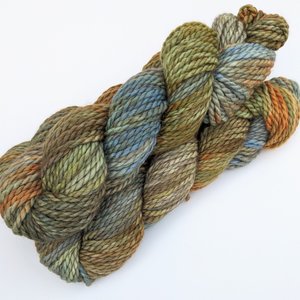 Hand Dyed. Hand Painted Yarn - Baby Alpaca / Merino - Beachcomber