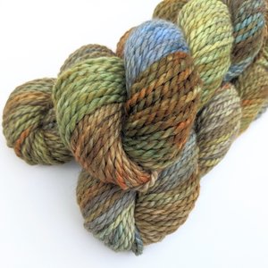 Hand Dyed. Hand Painted Yarn - Baby Alpaca / Merino - Beachcomber