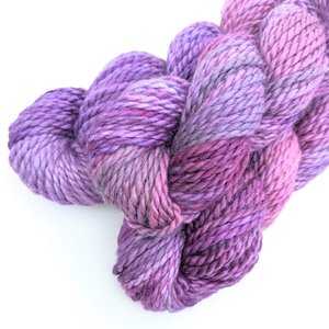 Hand Dyed. Hand Painted Yarn - Baby Alpaca / Merino - Lavender Fields