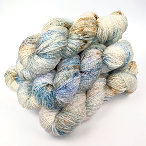 Hand Dyed / Painted Yarn | Fingering Weight |  SW Merino / Silk / Cashmere | Daybreak