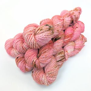 Hand Dyed. Hand Painted Yarn - Baby Alpaca / Merino - Bed Of Roses