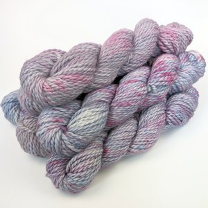 Hand Dyed. Hand Painted Yarn - Baby Alpaca / Merino - Calm Before The Storm