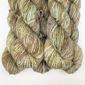 Hand Dyed. Hand Painted Yarn - Baby Alpaca / Merino - Gilded Age