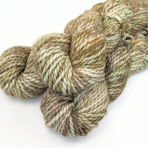 Hand Dyed. Hand Painted Yarn - Baby Alpaca / Merino - Gilded Age