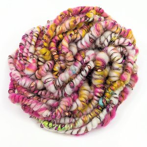 Handspun Art Yarn | Beehive Yarn | Coil Yarn