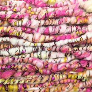 Handspun Art Yarn | Beehive Yarn | Coil Yarn