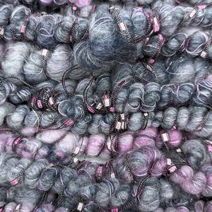 Handspun Art Yarn | Beehive Yarn | Coil Yarn