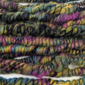 Handspun Art Yarn | Beehive Yarn | Coil Yarn