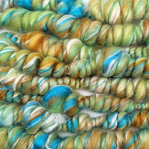 Handspun Art Yarn | Beehive Yarn | Coil Yarn