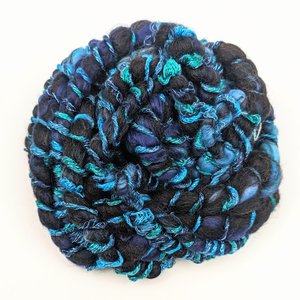 Handspun Art Yarn | Beehive Yarn | Coil Yarn