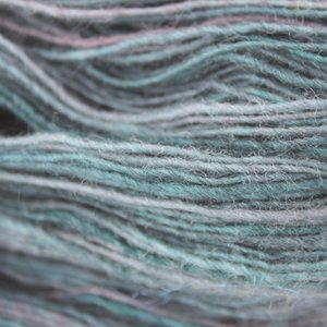 Handspun Yarn | Single Ply | Shetland | Cloudy Night