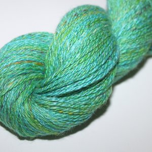 Handspun Yarn | Merino / Bamboo / Silk | Mojito