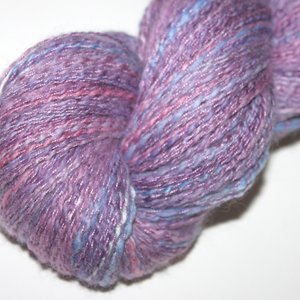 Handspun Twist Yarns | 2-Ply | Merino / Silk | Pretty Pansies