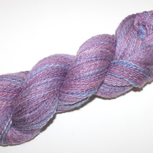 Handspun Twist Yarns | 2-Ply | Merino / Silk | Pretty Pansies