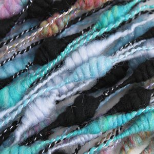 Handspun Art Yarn | Mixed Wool | Beehive Yarn