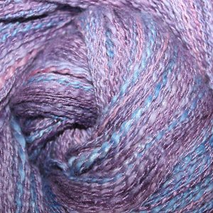 Handspun Twist Yarns | 2-Ply | Merino / Silk | Pretty Pansies