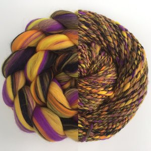Merino Roving / Combed Top - Spinning Fiber - Custom Blended - The 13th Floor