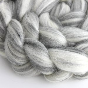 Merino - Natural Roving - Undyed Combed Top - Blended Natural Colours