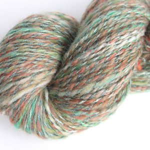 Handspun Yarn | BFL / Silk | Pine Forest