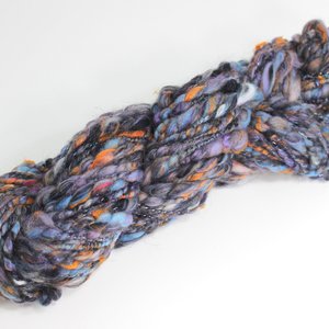 Handspun Thick and Thin Yarn | Mixed Fibers | Batt Barf