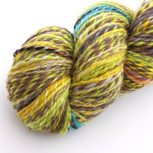 Handspun Yarn | Merino / Silk | Aquarius