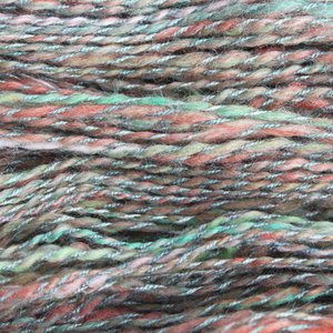 Handspun Yarn | BFL / Silk | Pine Forest